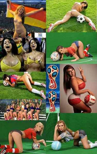 fete sexy Cupa Mondiala fotbal
